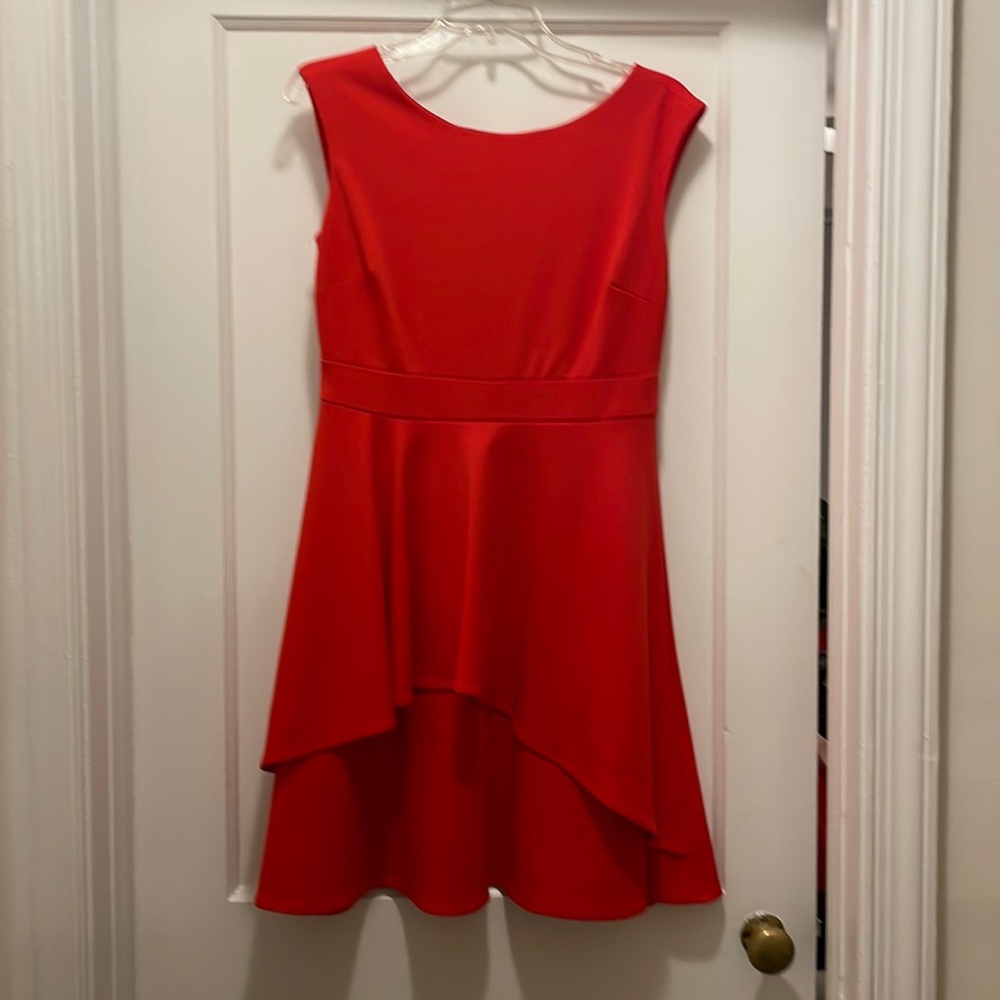 Red dress
